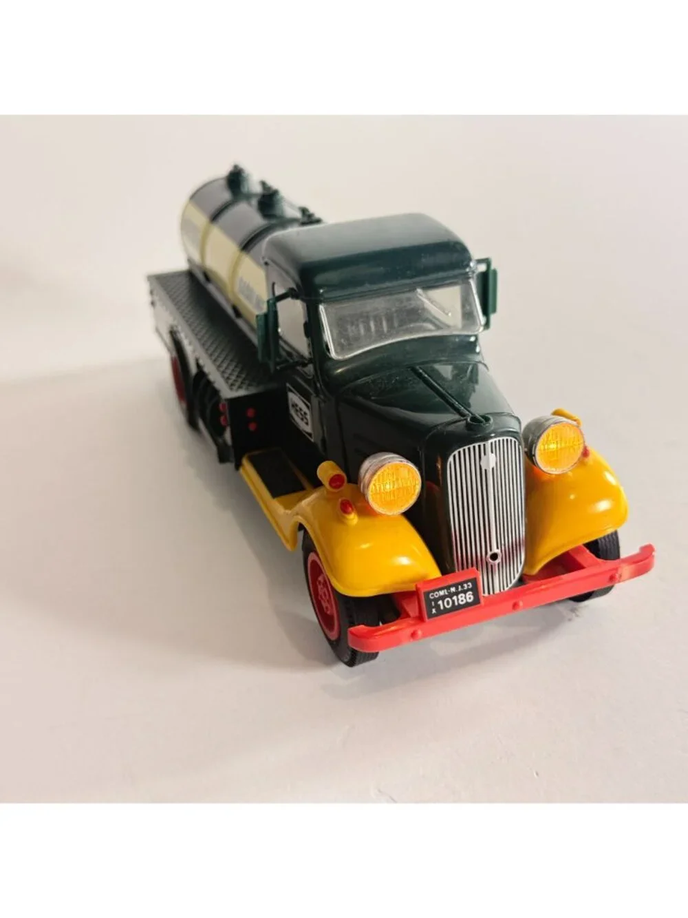 Vintage Hess First Truck Toy Bank Gasoline Tanker 1933 Read Description